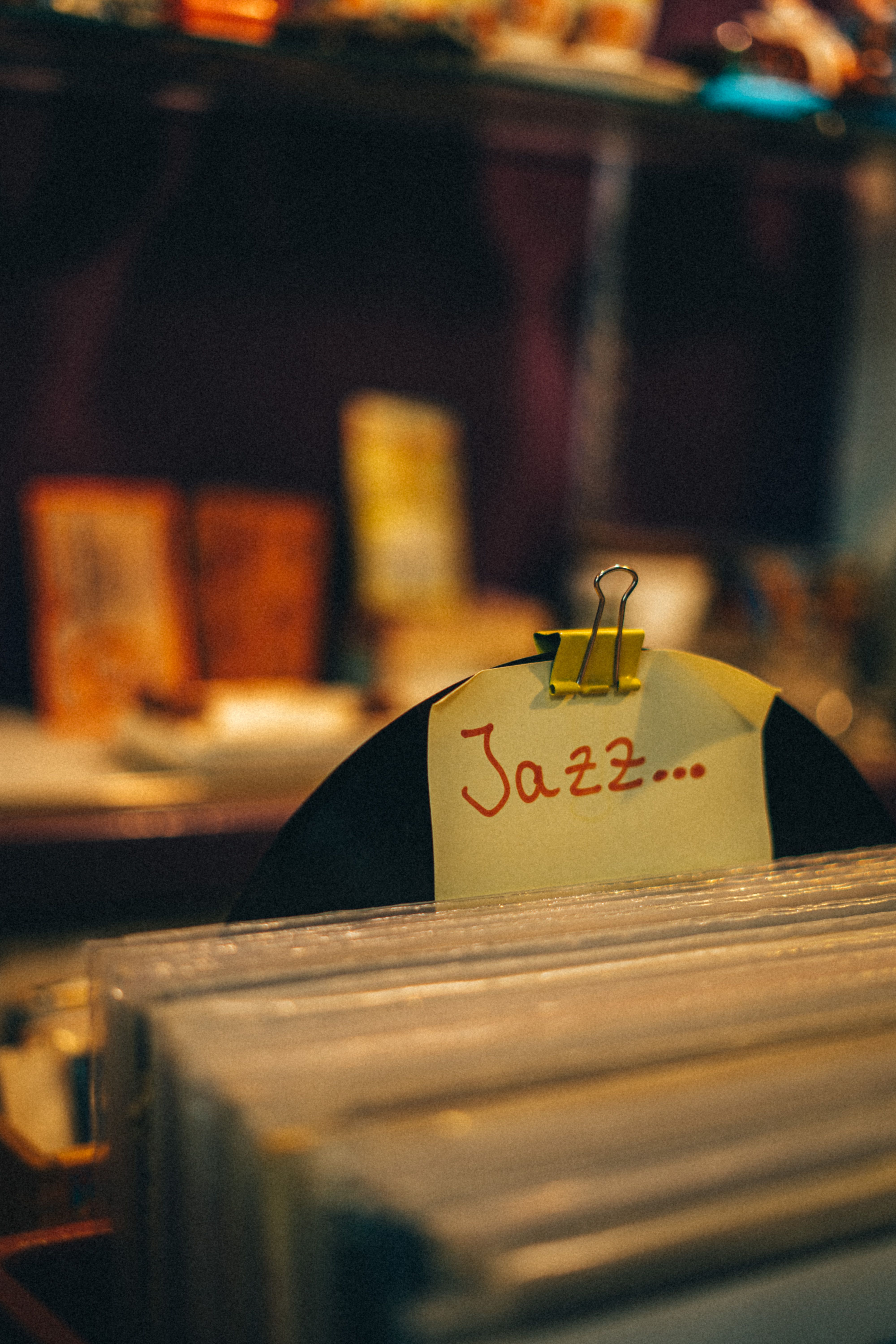 Jazz vinyl records