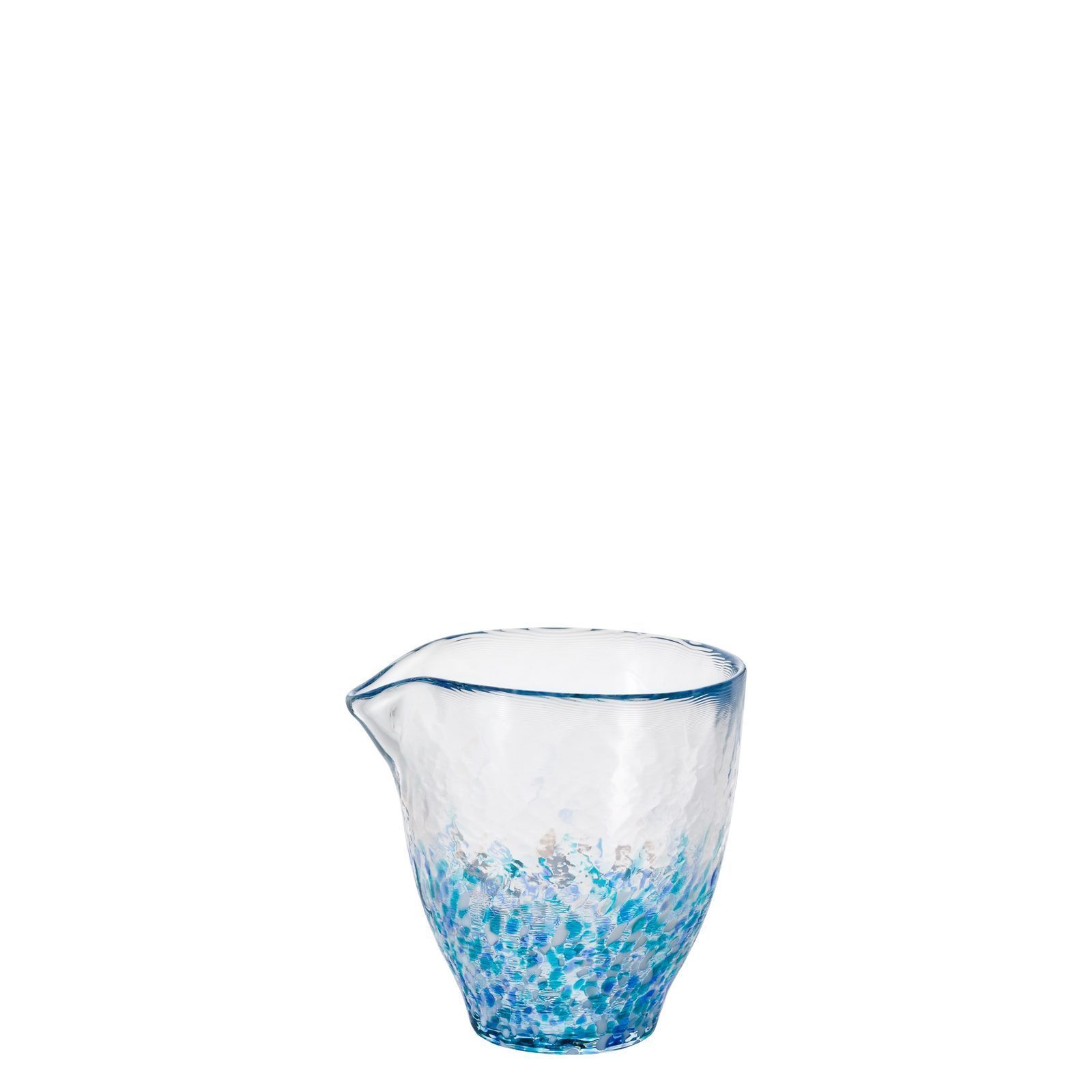 津軽びいどろ 片口あじさい 250ml