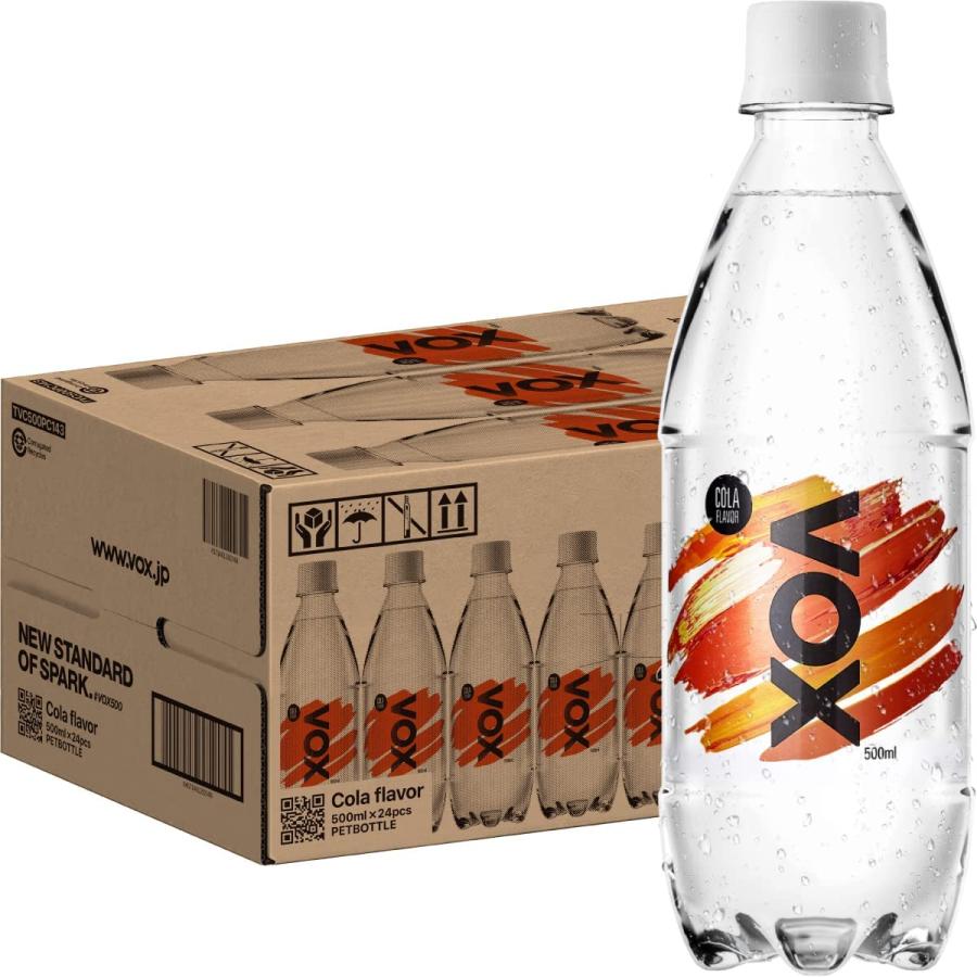 VOX 強炭酸水 コーラフレーバー 500ml×24本